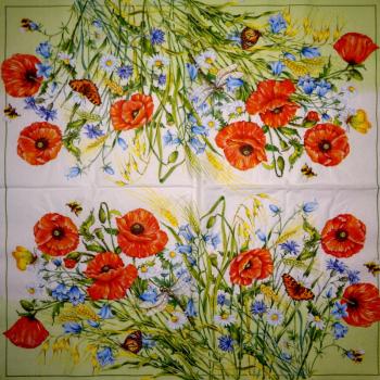 132 Anemones, Poppy - 3-ply (yellow) - Ihr